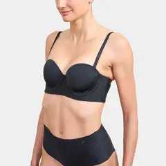 PALMERS - Sostén Strapless Microfibra con Arco Mujer