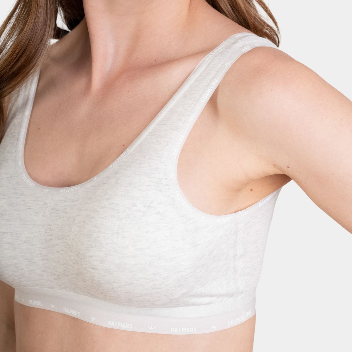 PALMERS - Peto Bonded Algodón Sin Arco y con Padding Removible Mujer Palmers