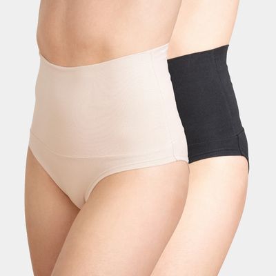 Imagen 1 del producto Pack 2 Hikini Maternal Algodón Pretina Doble Función Mujer