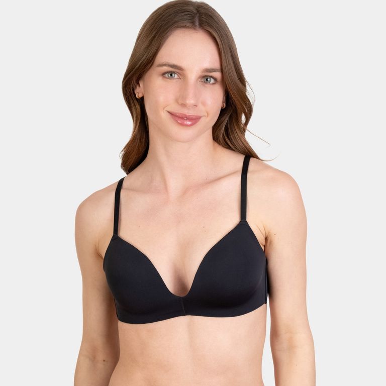 Sostén Microfibra Sin Arco y Padding Mujer