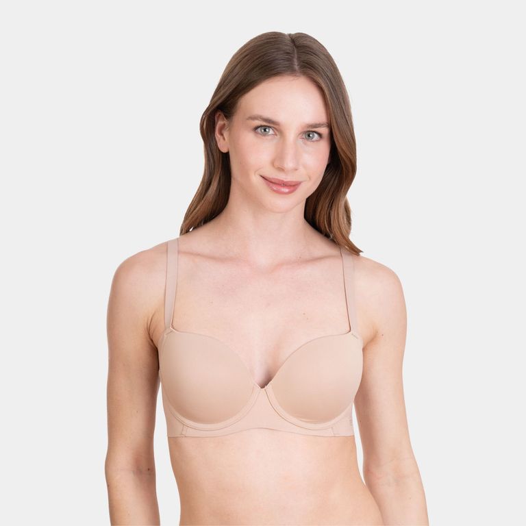 Sostén Microfibra con Arco y Padding Mujer