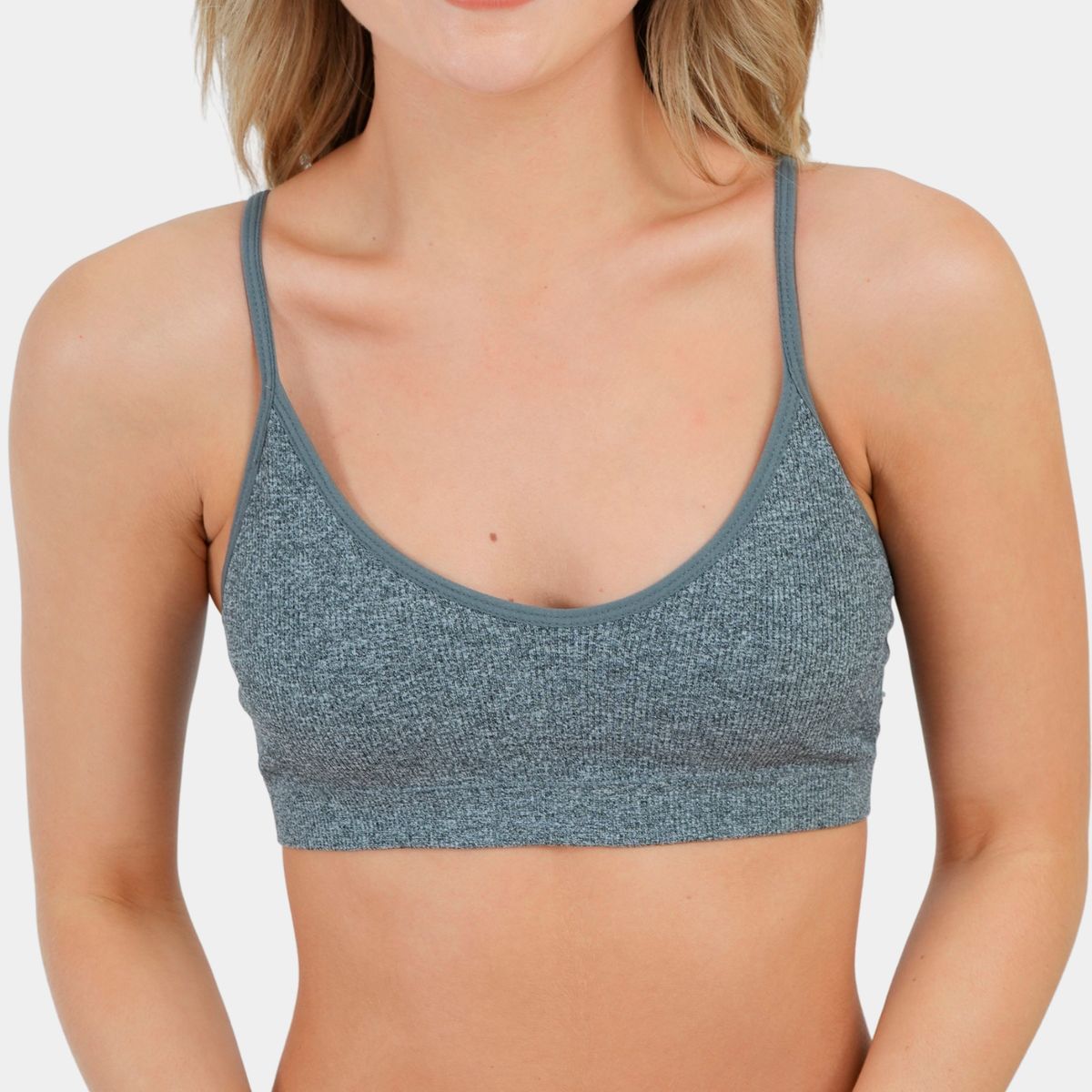 PALMERS - Pack 2 Peto Seamless Pointelle Padding Removible Mujer Palmers