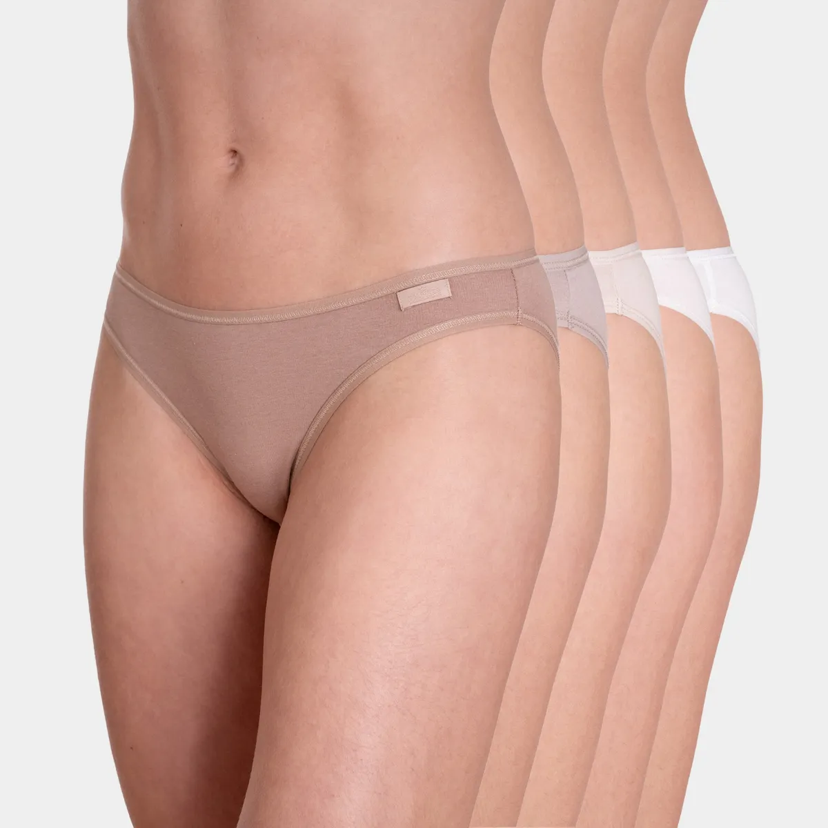 PALMERS - Pack 5 Bikini Algodón Mujer Palmers