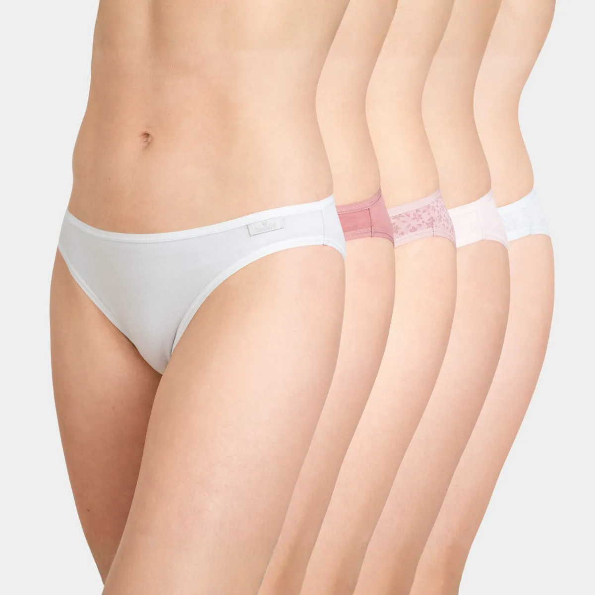 PALMERS - Pack 5 Bikini Algodón Mujer Palmers