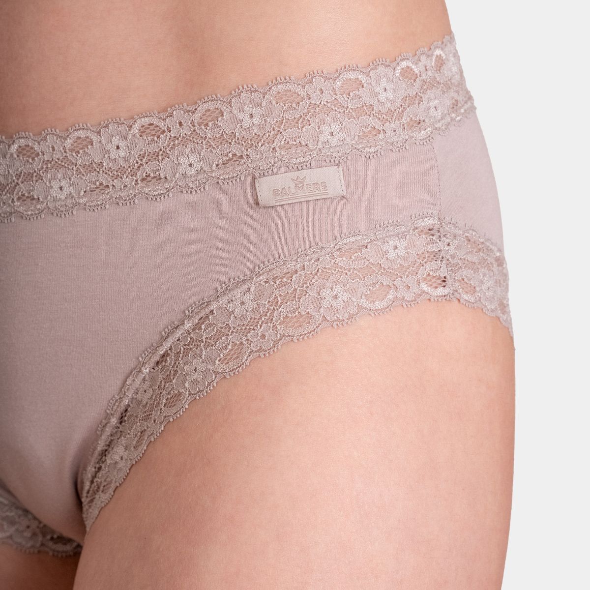 PALMERS - Pack 5 Bikini Algodón Encaje Mujer Palmers