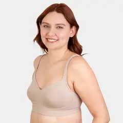 PALMERS - Sostén Algodón Sin Arco y Padding Anti-Pilling Mujer