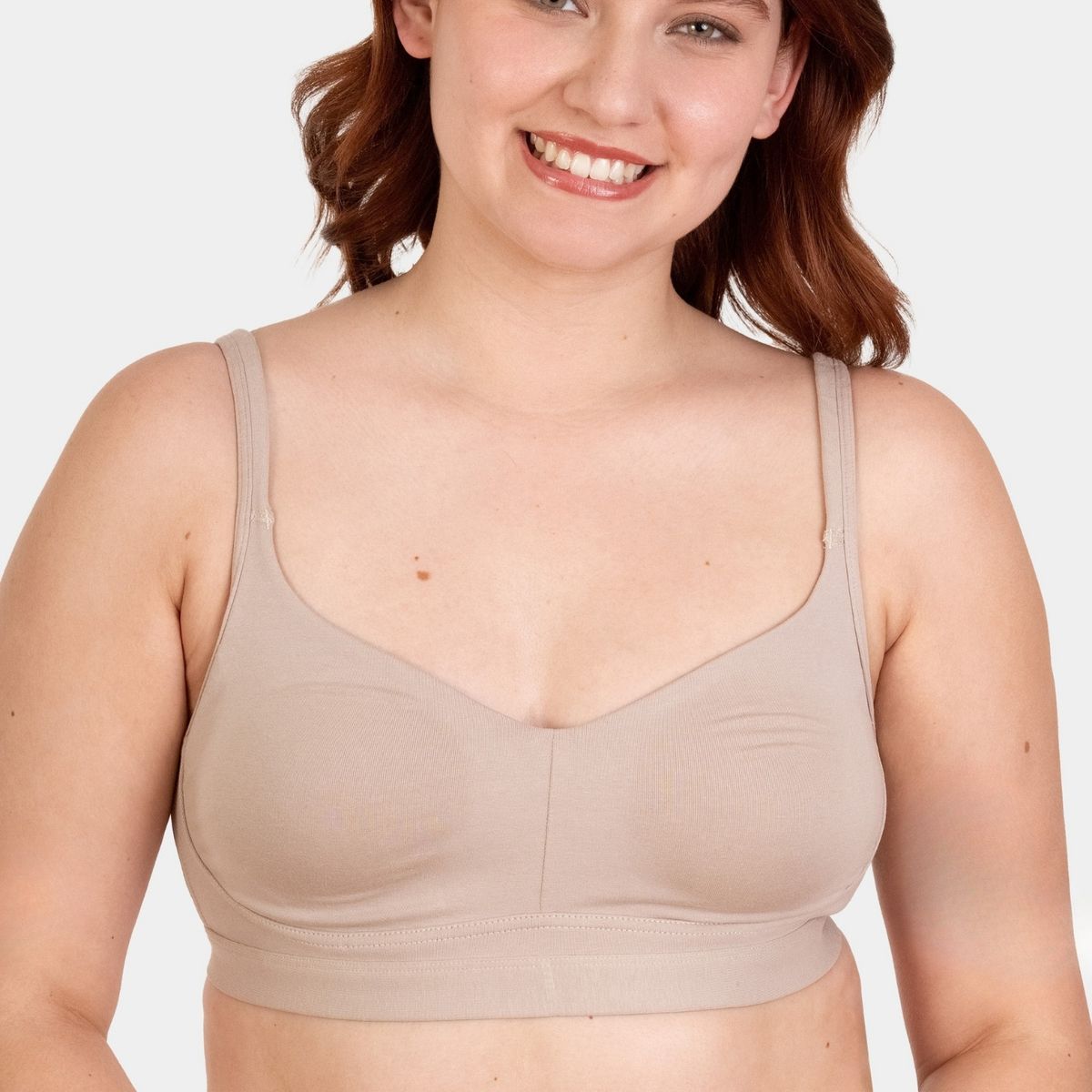PALMERS - Sostén Algodón Sin Arco y Padding Anti-Pilling Mujer Palmers