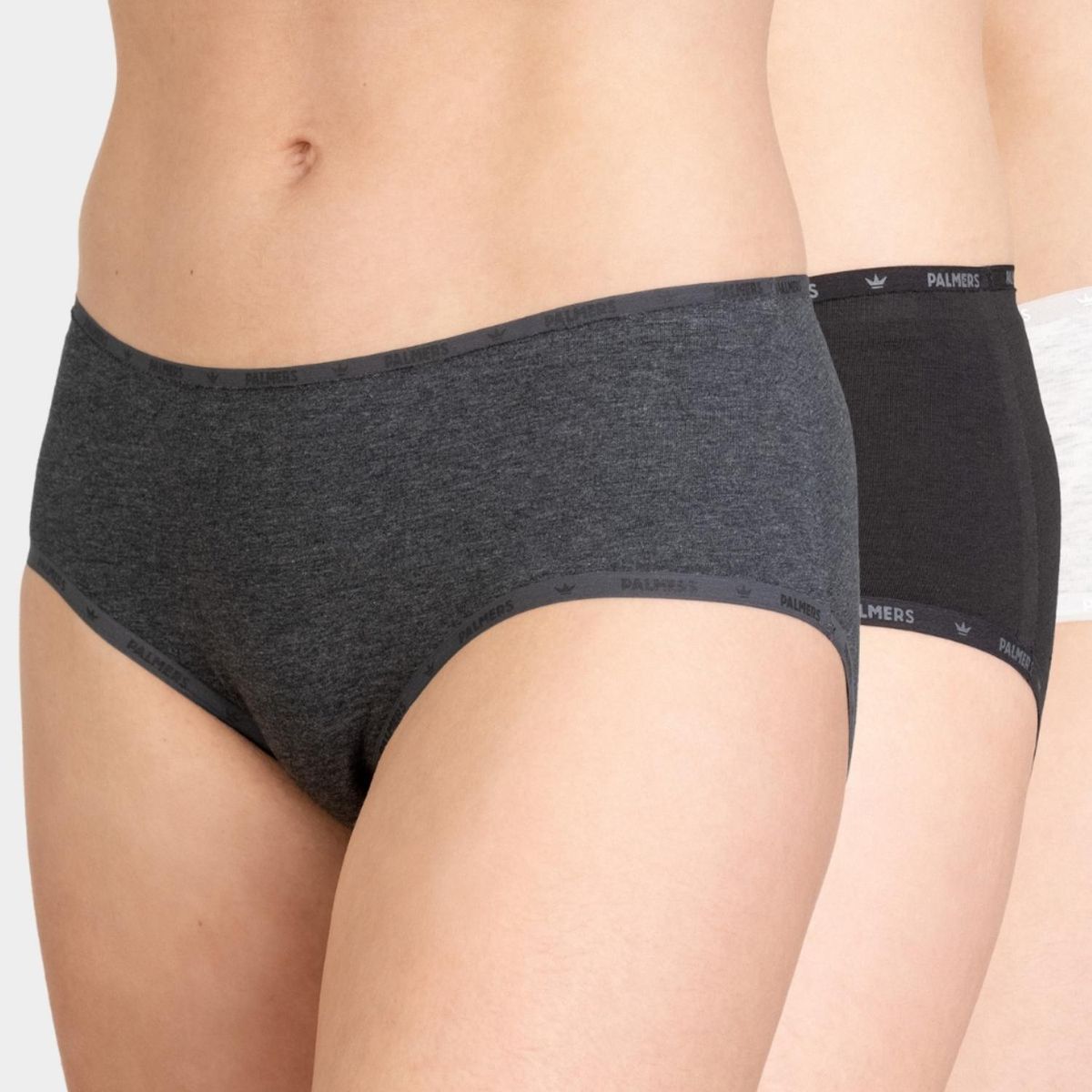 PALMERS - Pack 3 Pantaleta Algodón Mujer Palmers