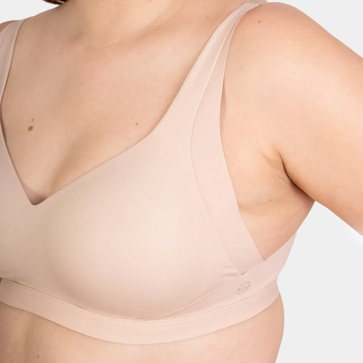 PALMERS - Sostén Microfibra Bonded Sin Arco y Strap Ajustable Mujer Palmers
