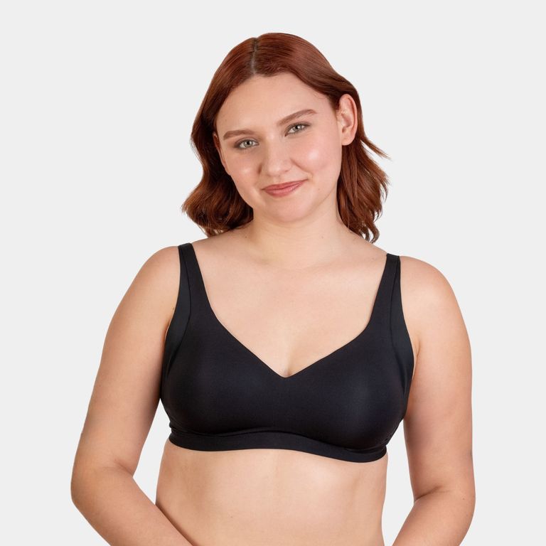 Sostén Microfibra Bonded Sin Arco y Strap Ajustable Mujer