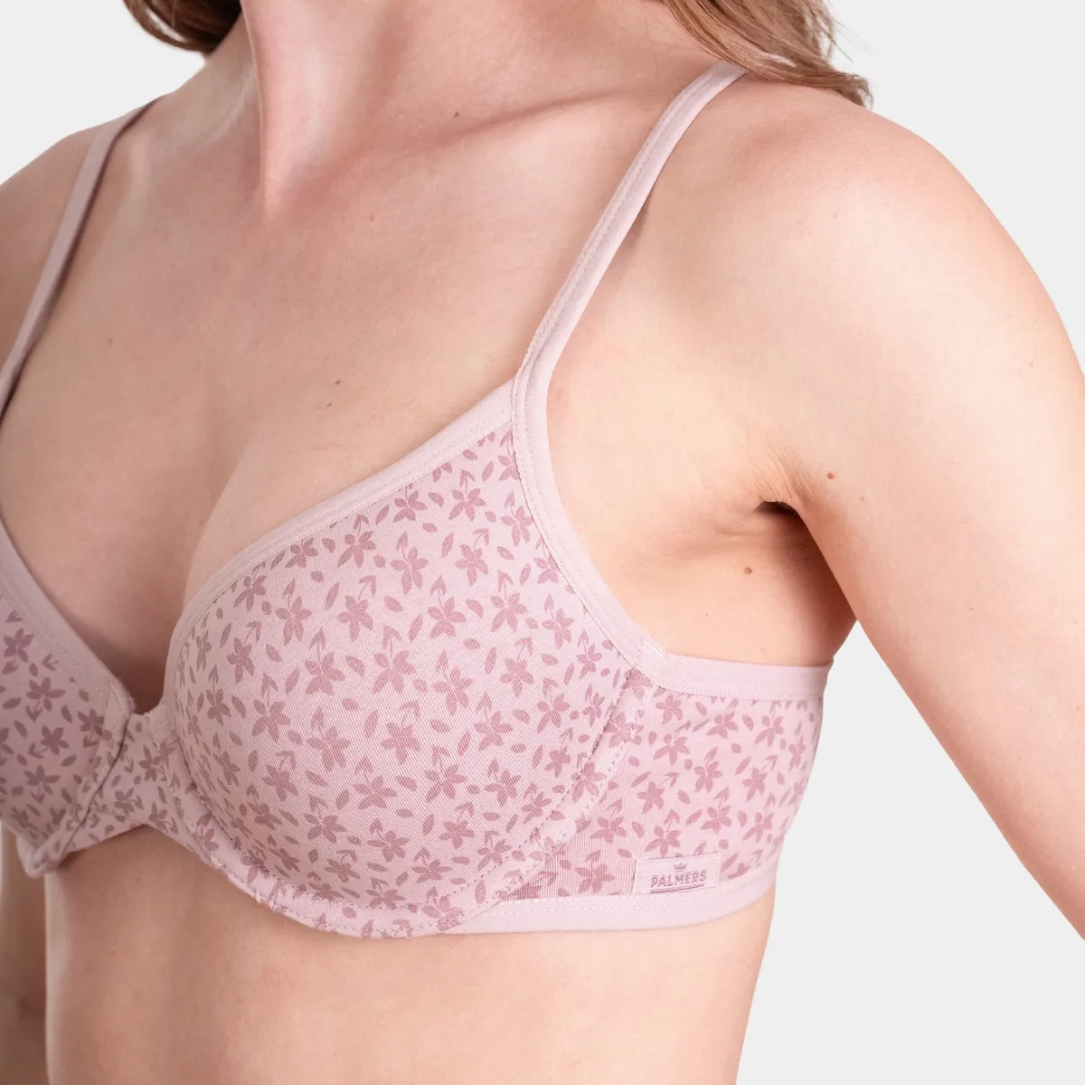 PALMERS - Pack 2 Sostén Algodón con Arco y Padding Mujer Palmers