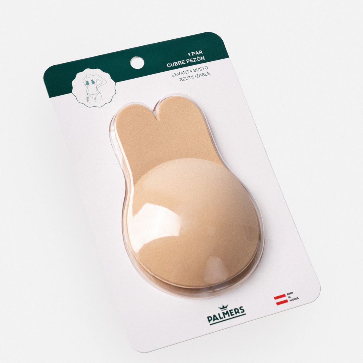 PALMERS - Cubre Pezón Levanta Busto Reutilizable Mujer Palmers