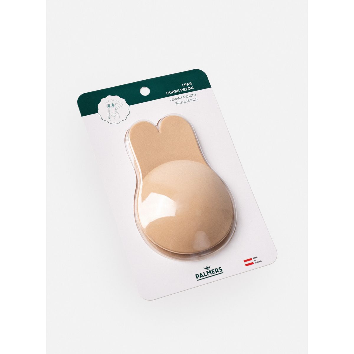 PALMERS - Cubre Pezón Levanta Busto Reutilizable Mujer Palmers