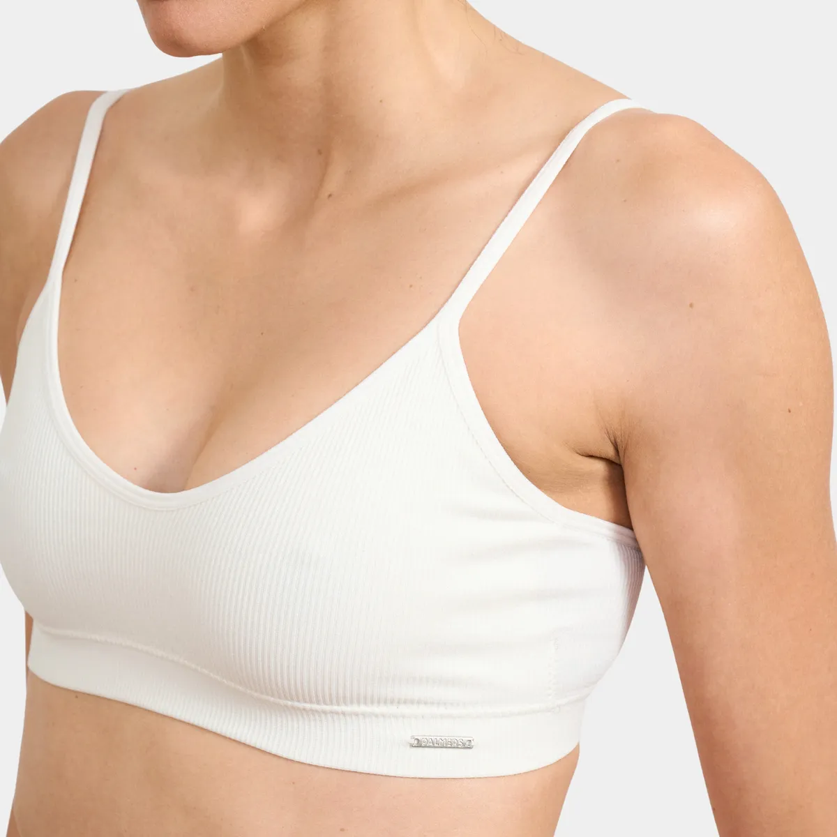 PALMERS - Pack 3 Peto Seamless Rib Sin Padding Mujer Palmers