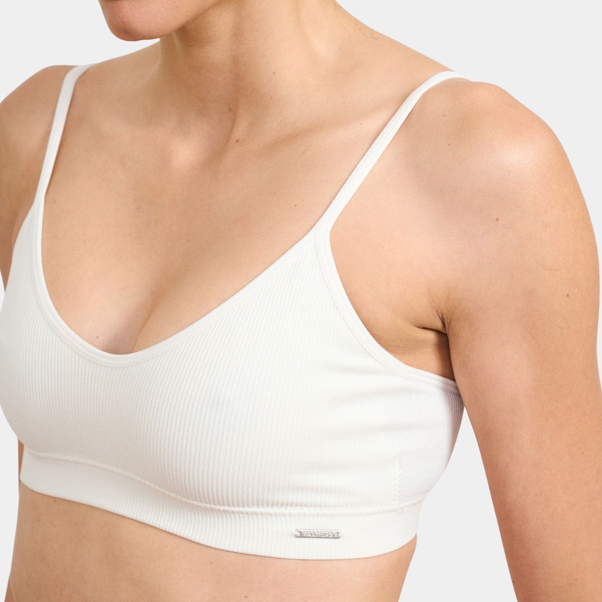 PALMERS - Pack 3 Peto Seamless Rib Sin Padding Mujer Palmers