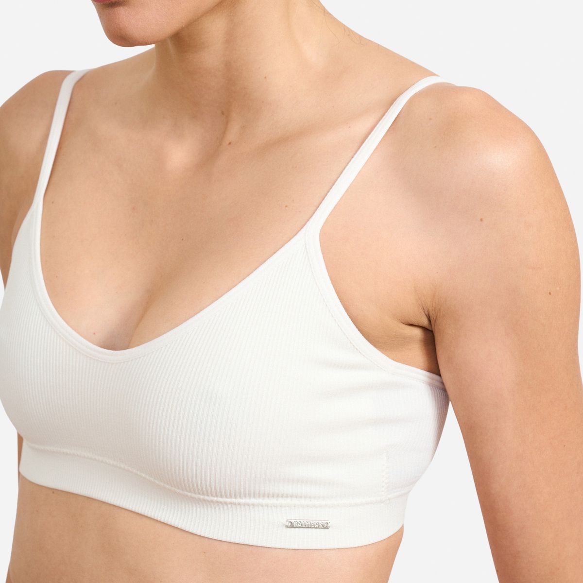 PALMERS - Pack 3 Peto Seamless Rib Sin Padding Mujer Palmers