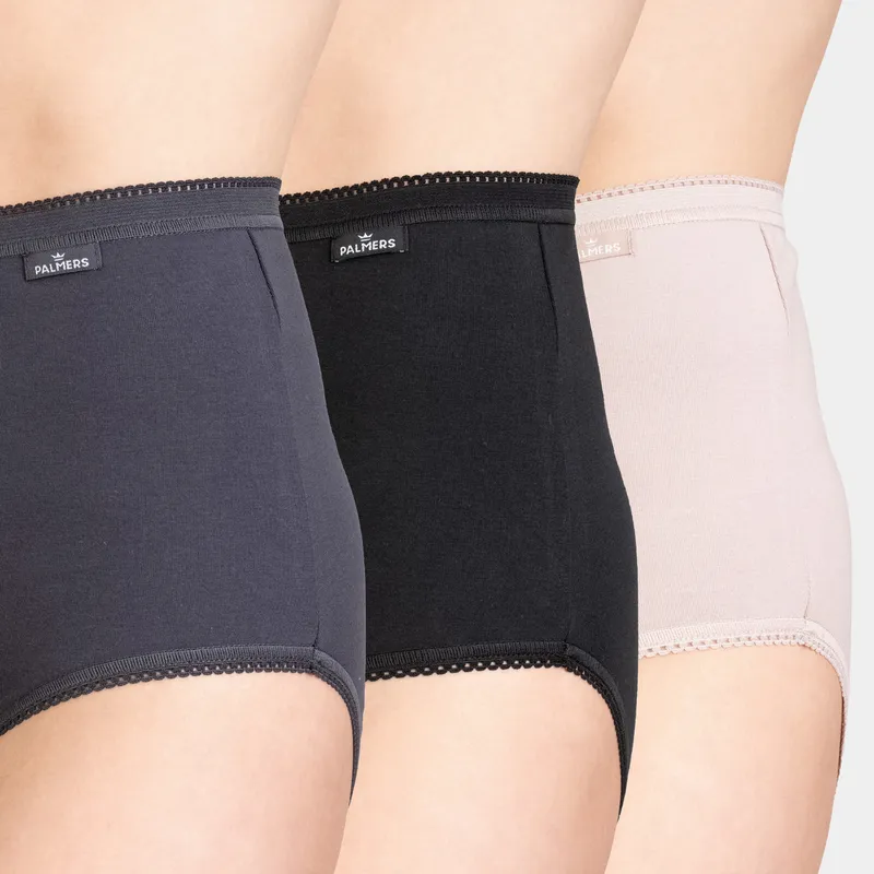 PALMERS - Pack De 3 Pantaletas Algodón Mujer Palmers