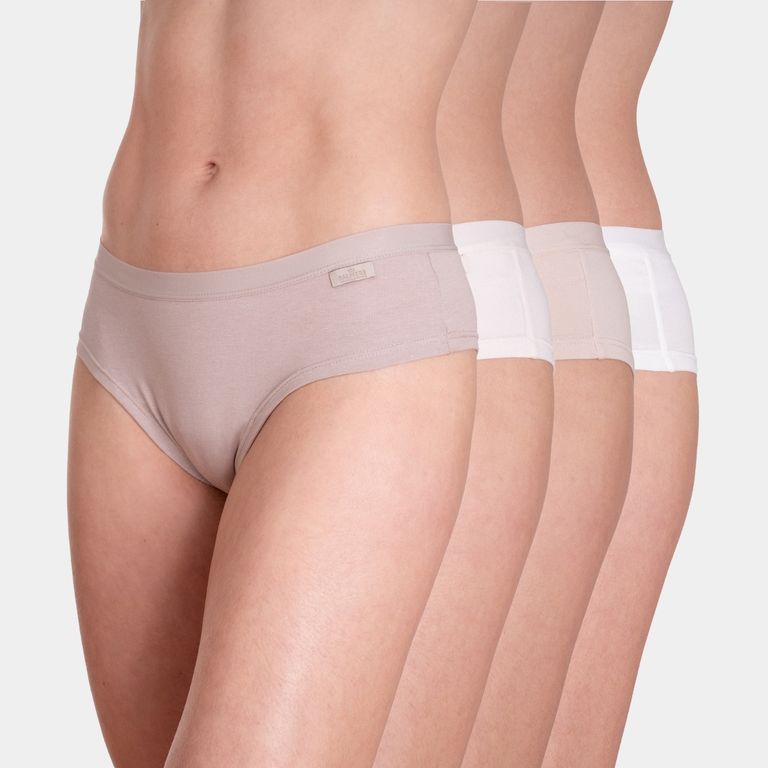 Pack 4 Pantaleta Algodón Mujer