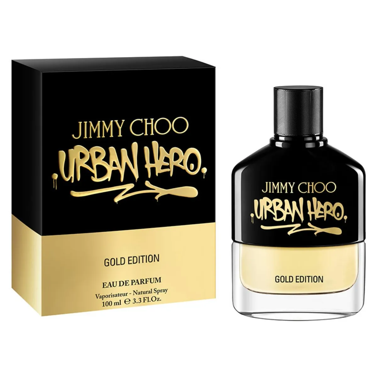 JIMMY CHOO - Perfume Hombre Jimmy Choo Hero Gold Edicitón EDP 100ml Edición Limitada
