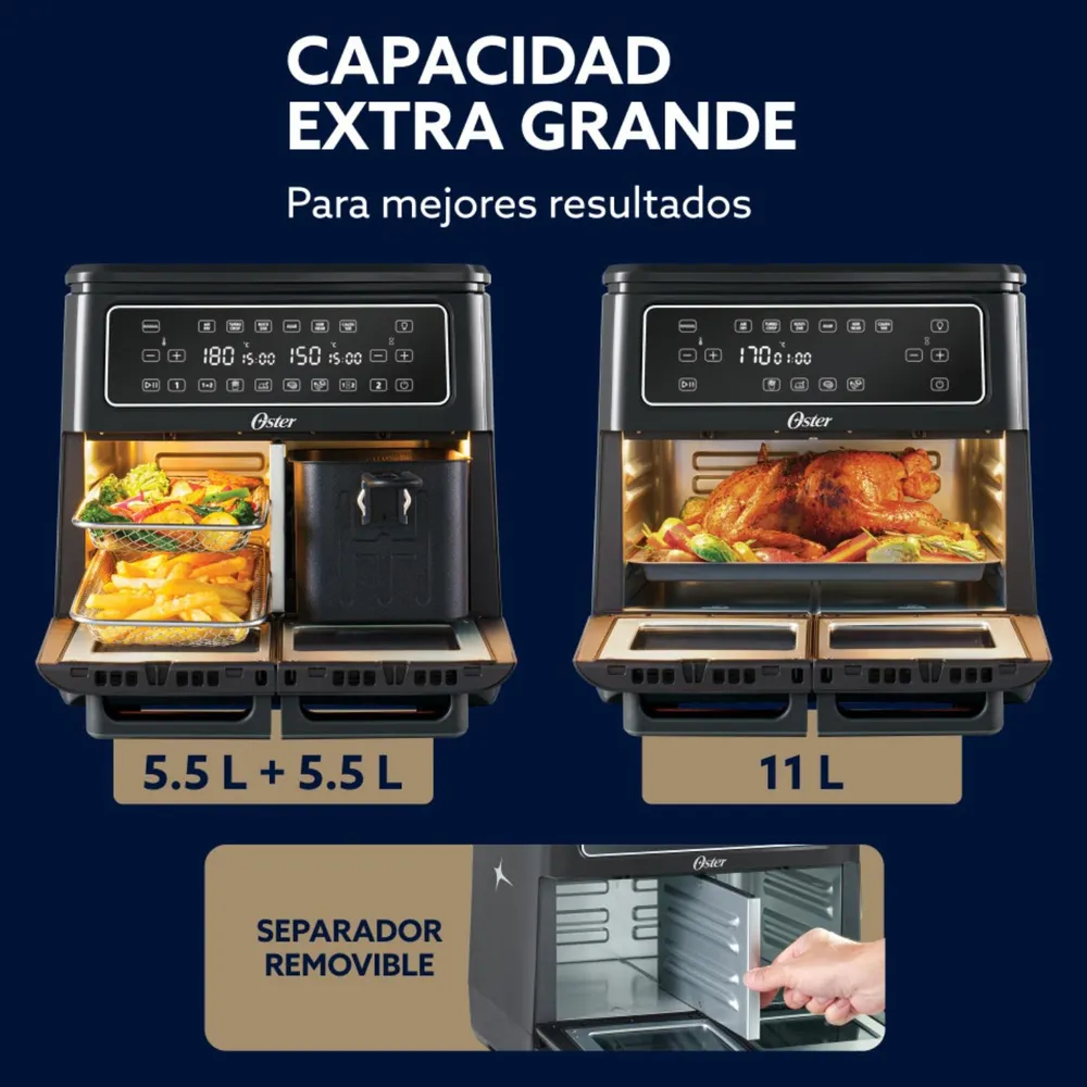 Oster CKSTAF11MCDDF Flex 11 L Negro, foto 8
