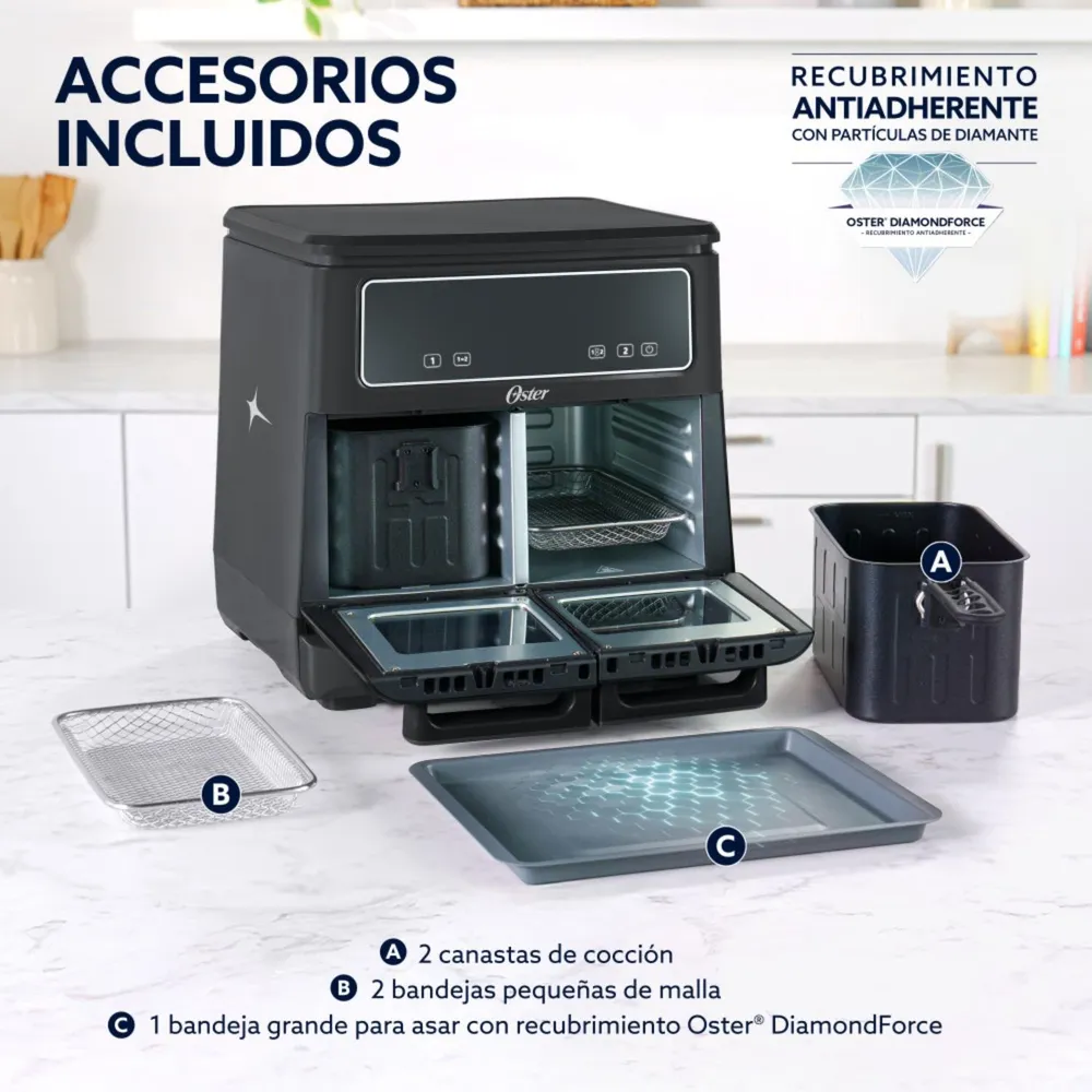Oster CKSTAF11MCDDF Flex 11 L Negro, foto 9