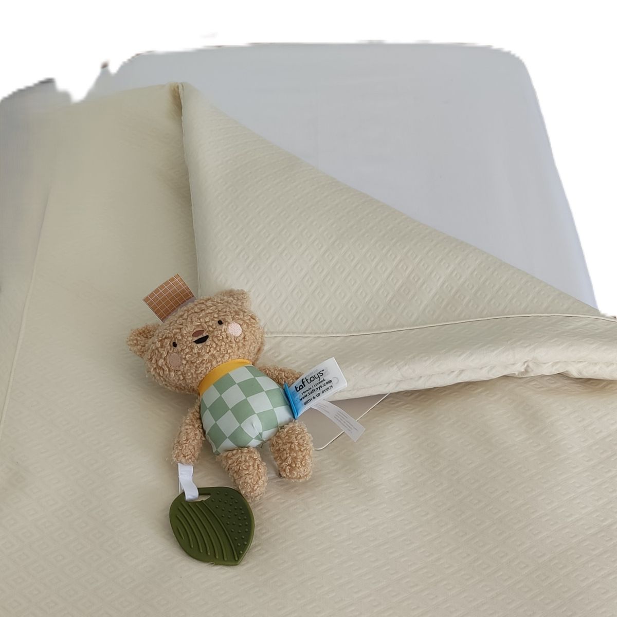 BEE BEE - Cobertor Colecho Pique Beige Bee Bee