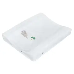 BEE BEE - Mudador Simple Anat Bordado Dinosaurio Blanco