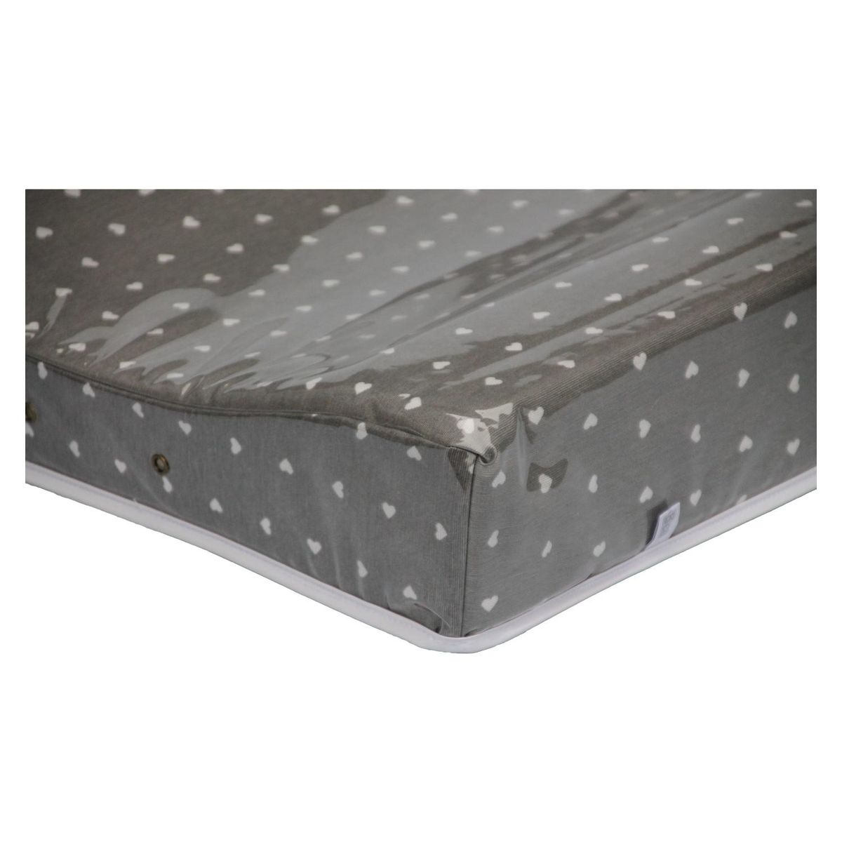 BEE BEE - Mudador Doble Corazon Gris Bee Bee