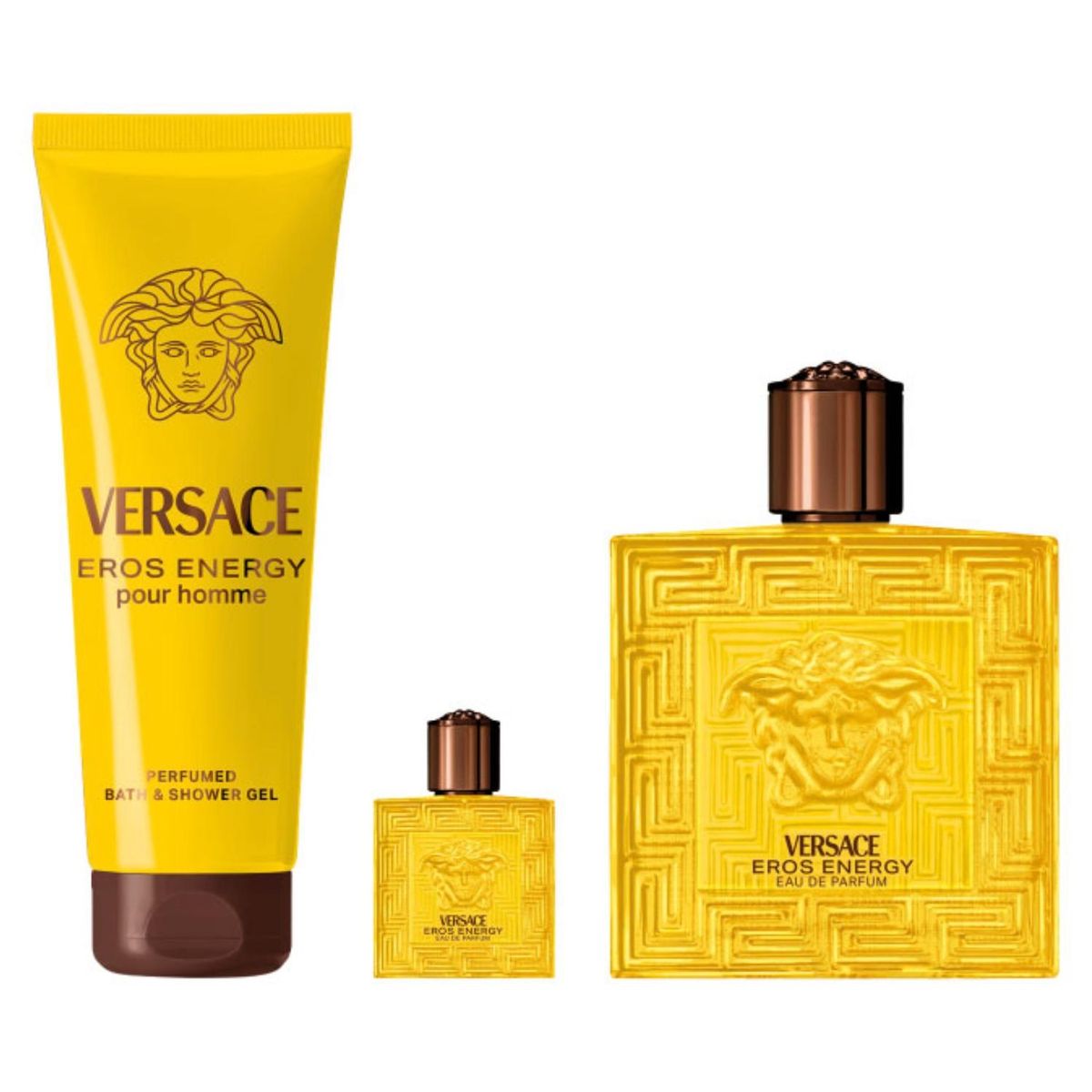 VERSACE - Set Perfume Hombre Eros Energy 100+150+5 Versace