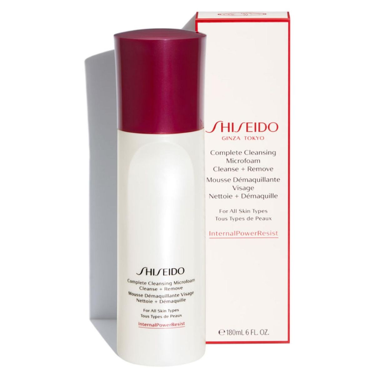 SHISEIDO - Complete Cleansing Microfoam 180ml Shiseido