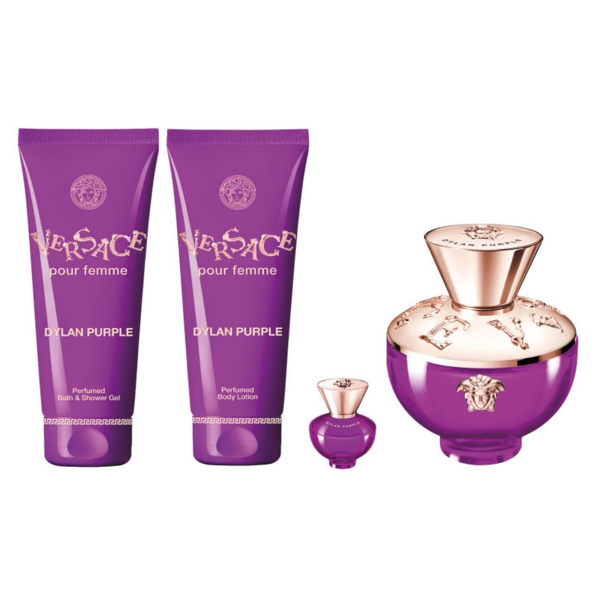 VERSACE - Set Perfume Mujer Dylan Purple 100+100+5 Versace