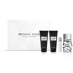 MICHAEL KORS - Set Perfume Hombre Pour Homme 100ml+3Pcs