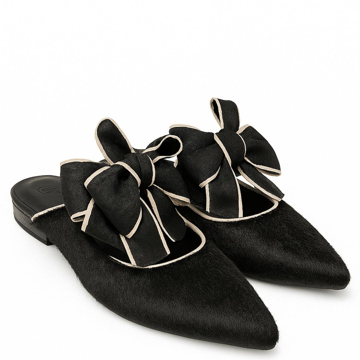 ALBA Y ADELA - Mocasin Mujer Negro Alba y Adela