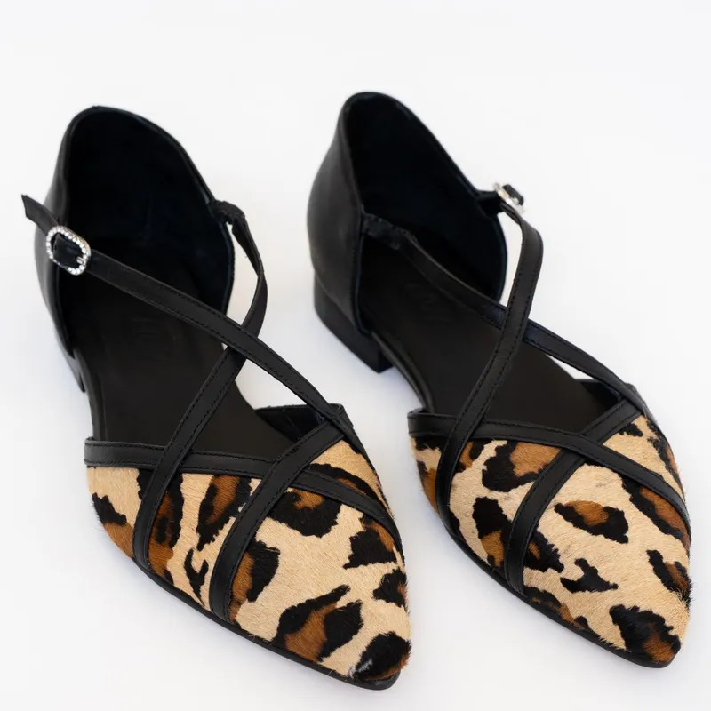 ALBA Y ADELA - Mocasin Mujer Beige Alba y Adela