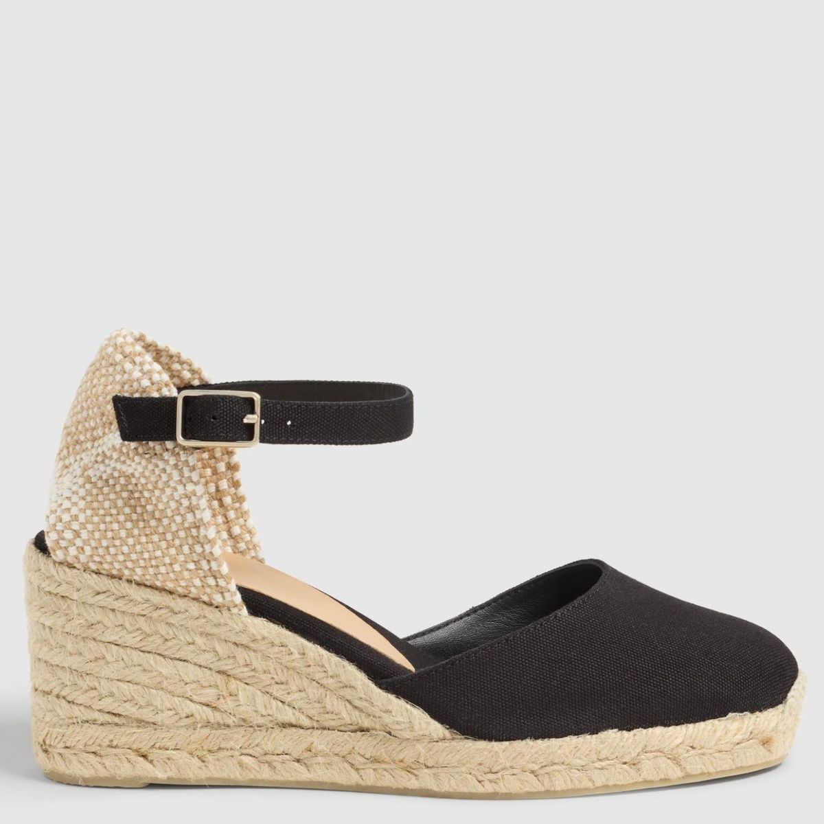 CASTAÑER - Alpargata Mujer Negro Castaner