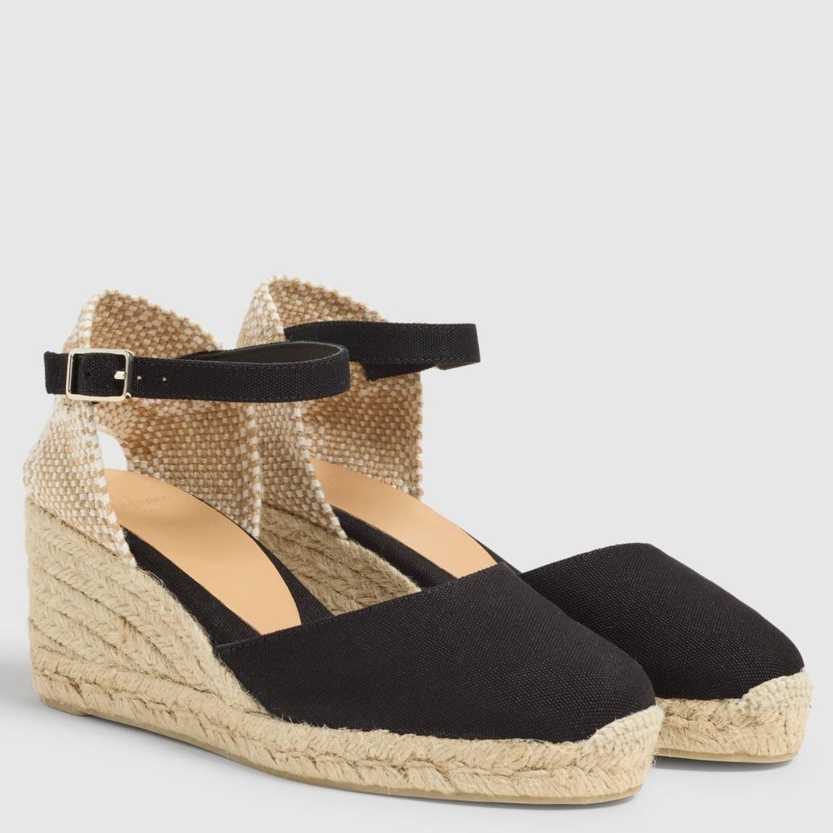 CASTAÑER - Alpargata Mujer Negro Castaner