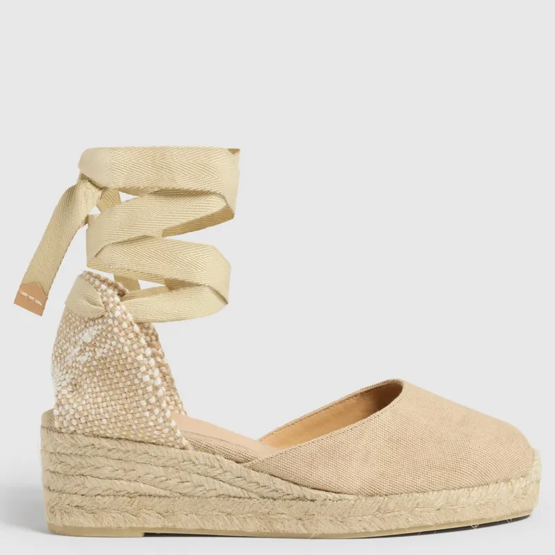 CASTANER - Alpargata Mujer Beige Castaner