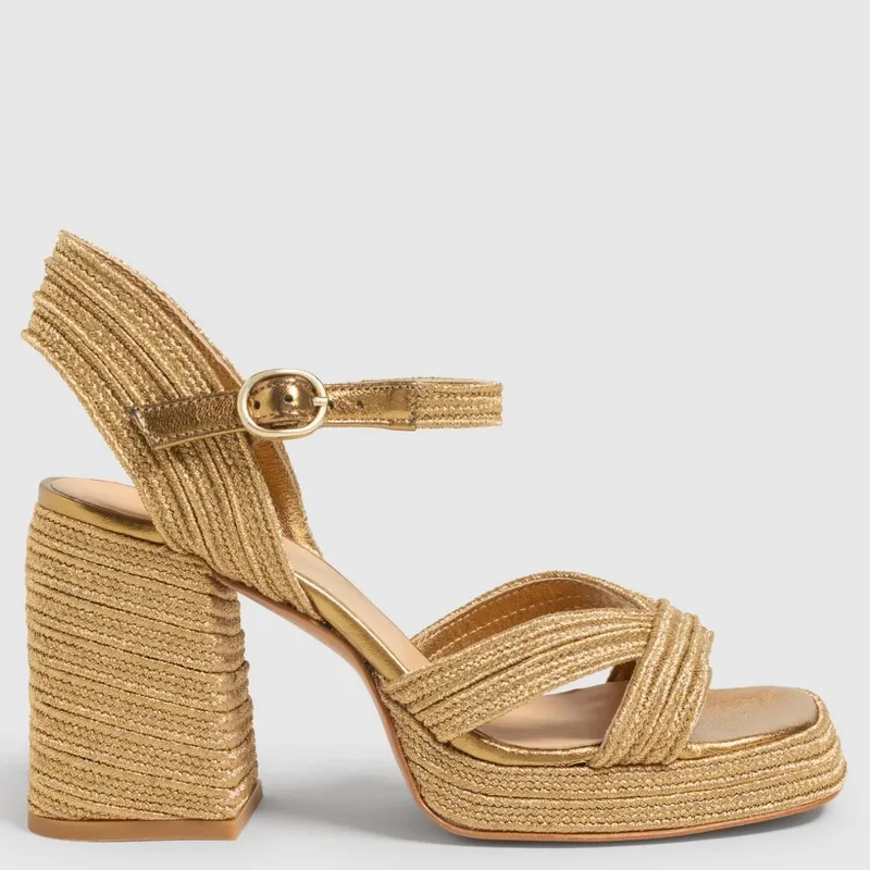 CASTANER - Sandalia Mujer Beige Castaner