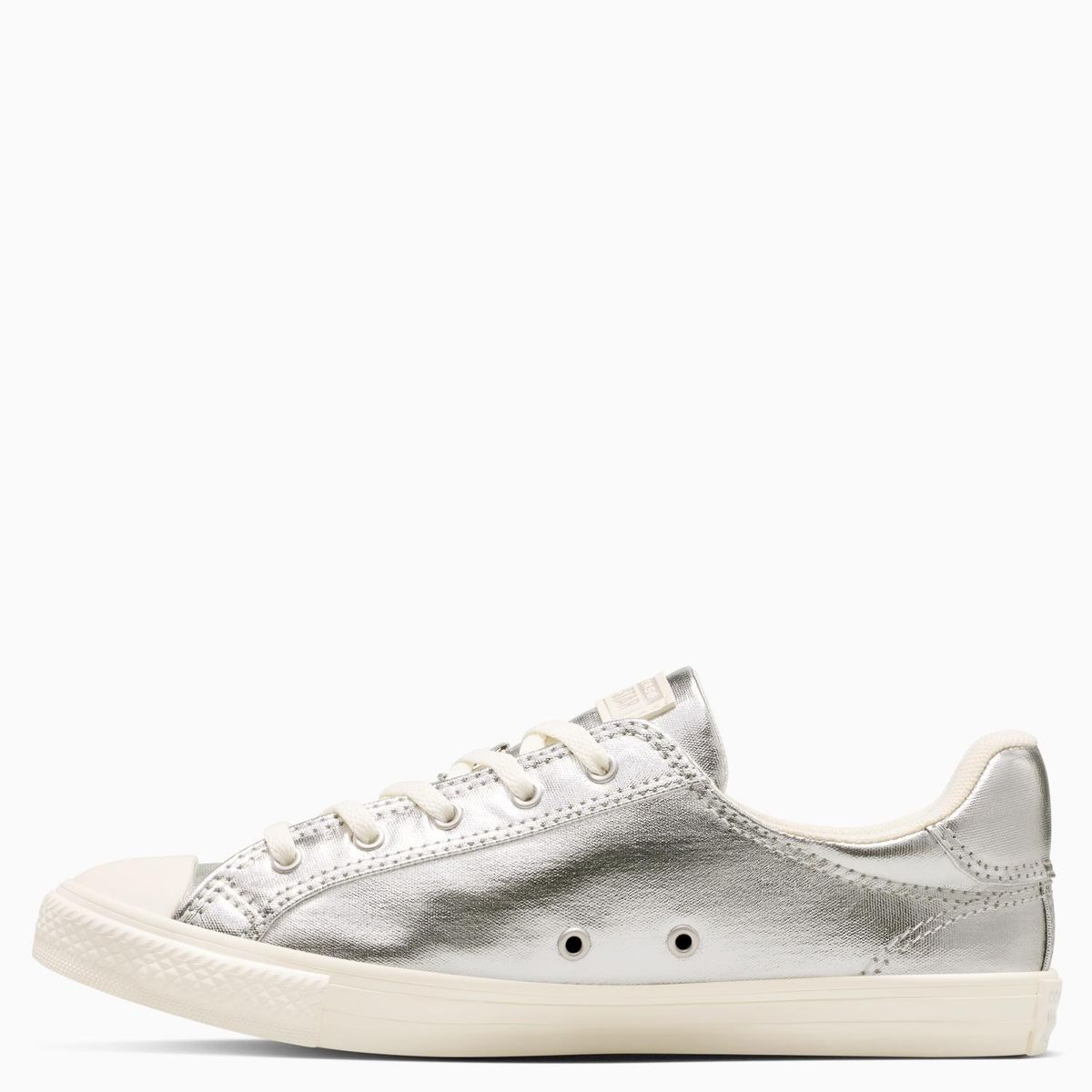CONVERSE - Chuck Taylor All Star Dainty Lucky Zapatilla Urbana Mujer Plata Converse