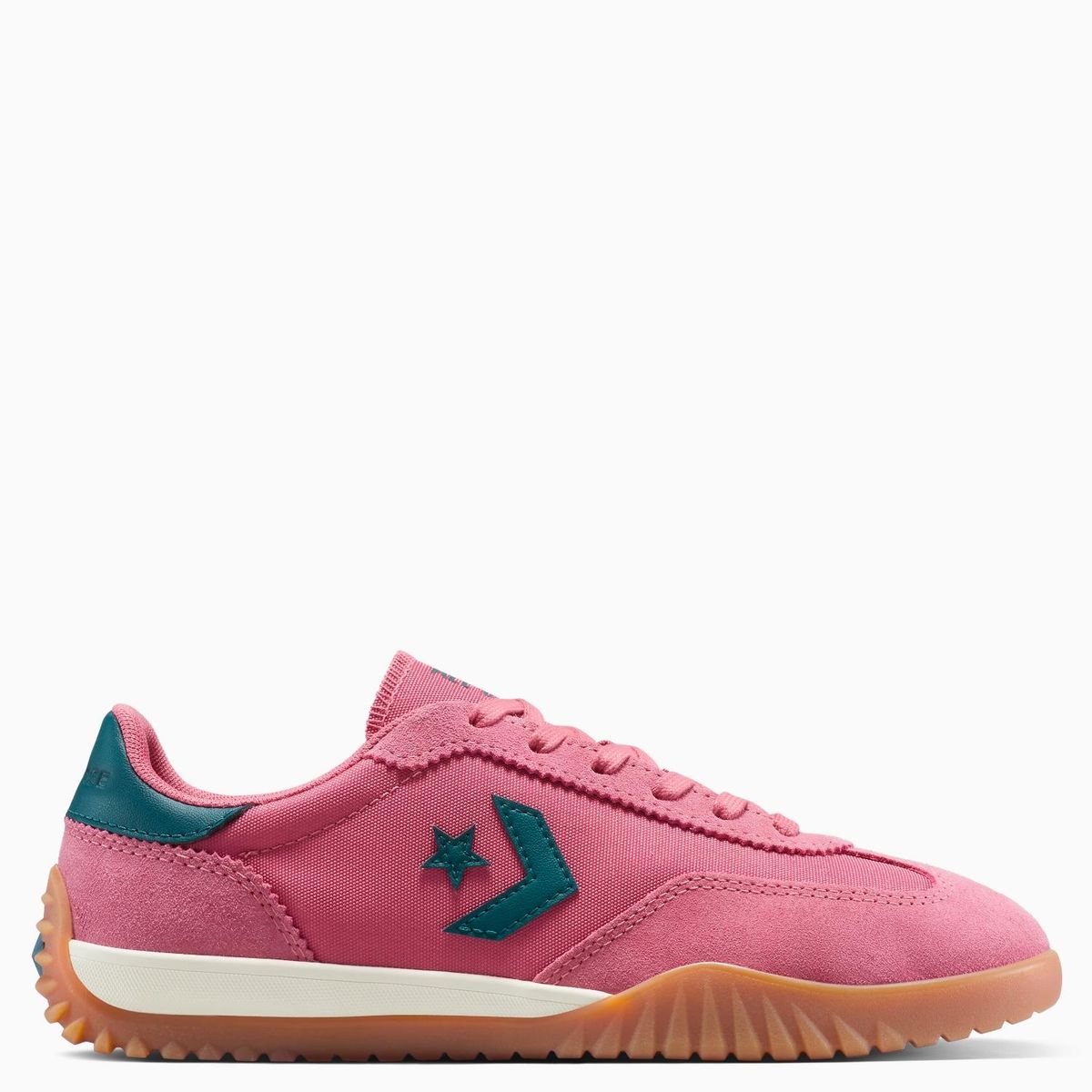CONVERSE - Run Star Trainer Zapatilla Urbana Mujer Cuero Rosa Converse