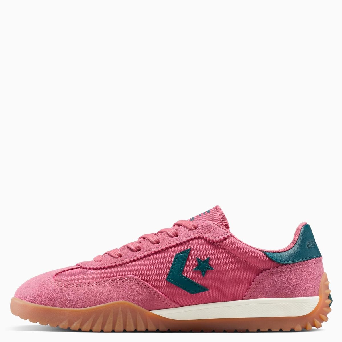 CONVERSE - Run Star Trainer Zapatilla Urbana Mujer Cuero Rosa Converse