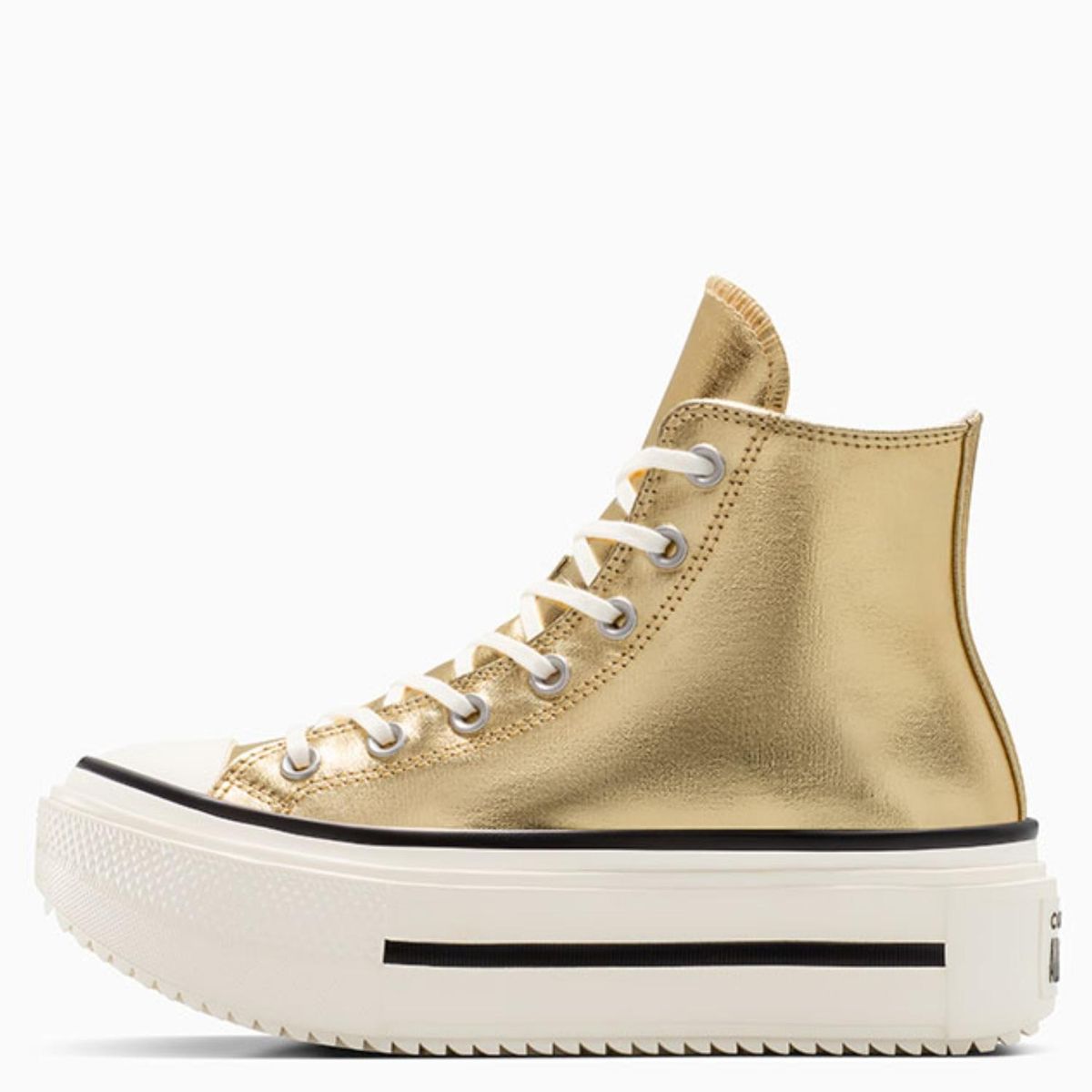 CONVERSE - Chuck Taylor All Star Lift Double Stack Zapatilla Urbana Mujer Amarillo Converse