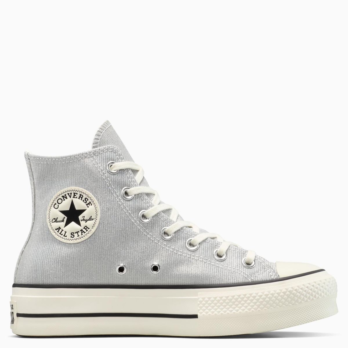 CONVERSE - Chuck Taylor All Star Lift Zapatilla Urbana Mujer Plata Converse