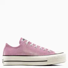 CONVERSE - Chuck Taylor All Star Lift Zapatilla Urbana Mujer Rosa