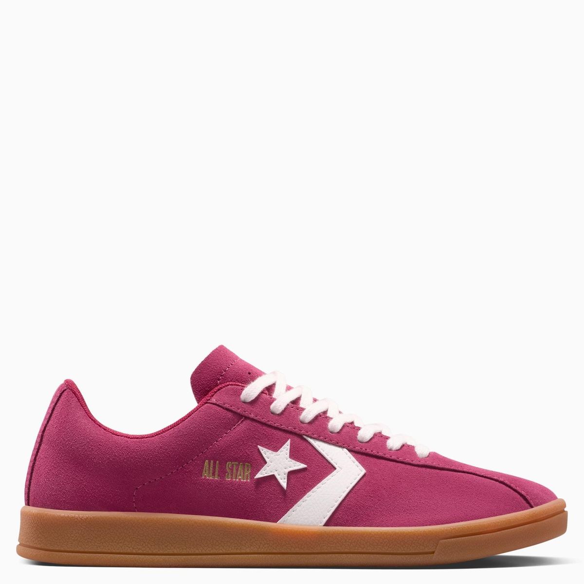 CONVERSE - All Star Classic Trainer Zapatilla Urbana Mujer Cuero Rosa Converse