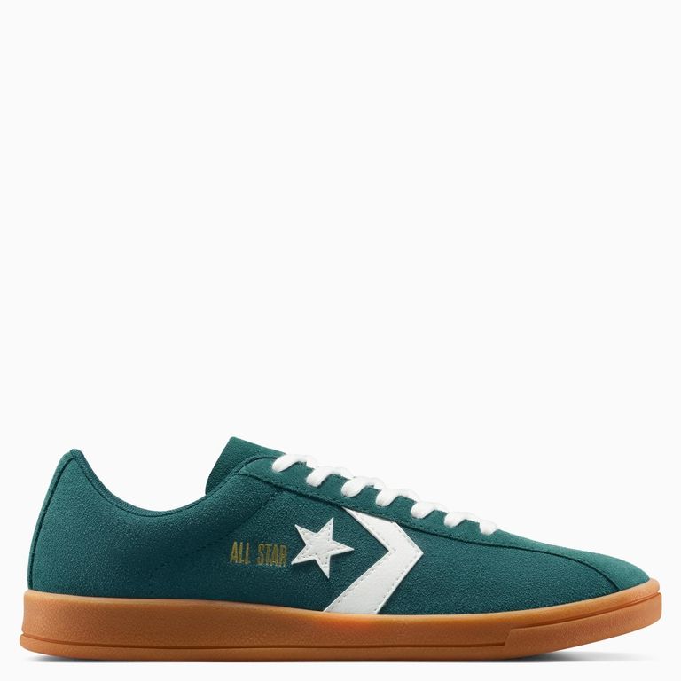CONVERSE All Star Classic Trainer Zapatilla Urbana Hombre Cuero Verde