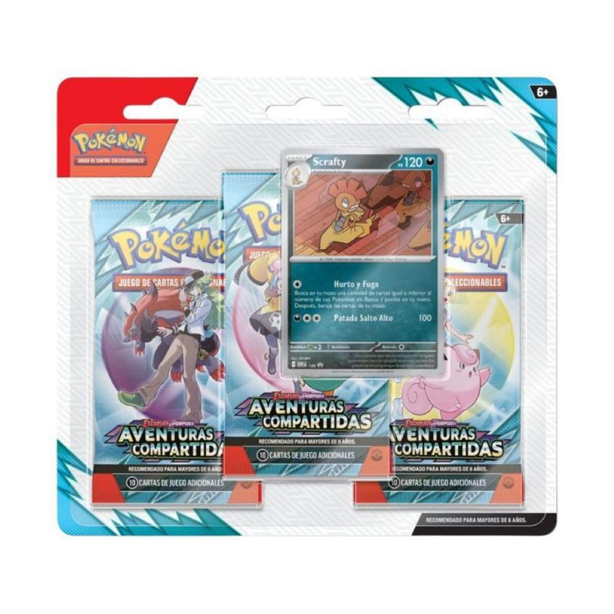 DEVIR - Cartas Pokemon S&V: Aventuras Compartidas - Booster Pack (Surtido)