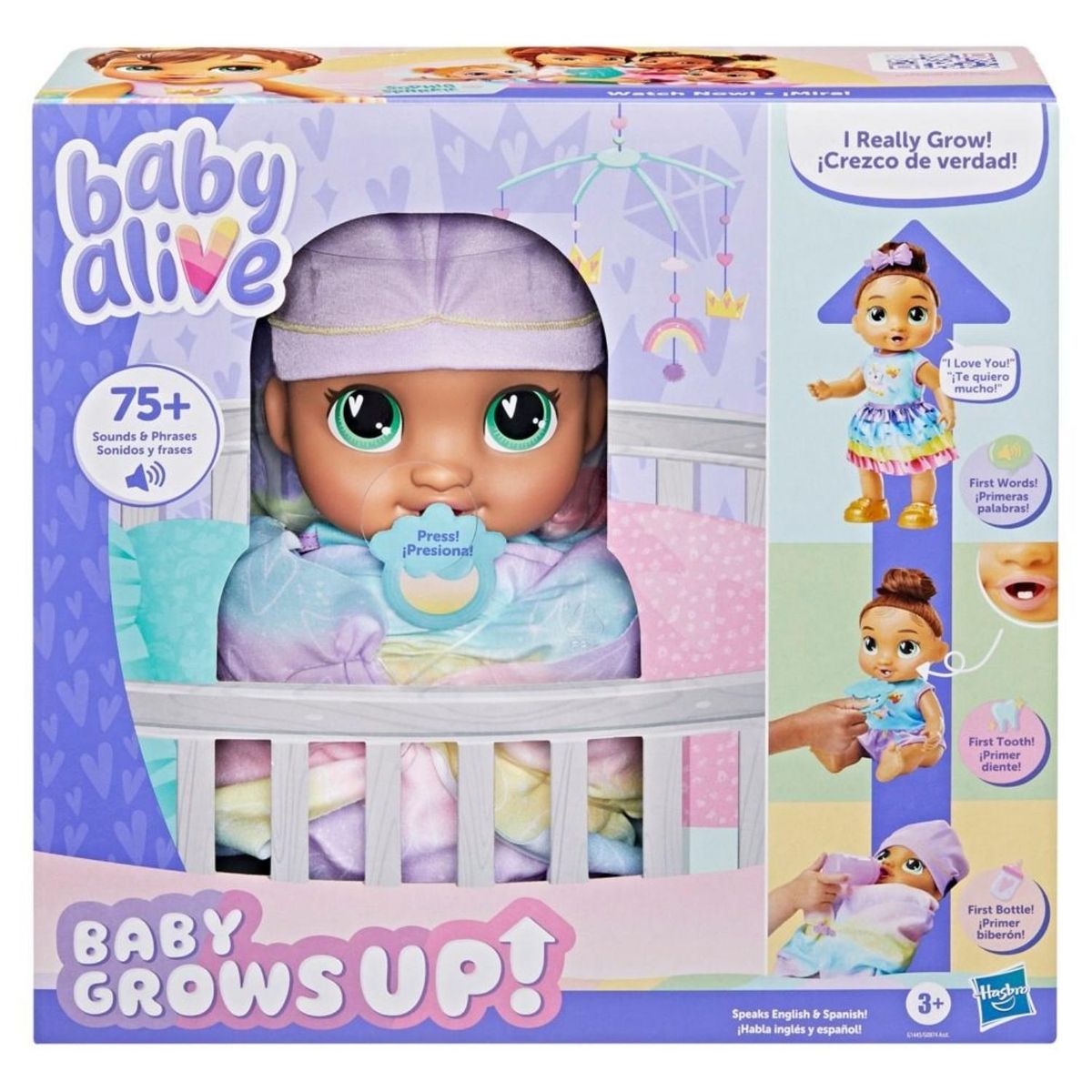 BABY ALIVE - Bebé que Crece Sophia Grows Up