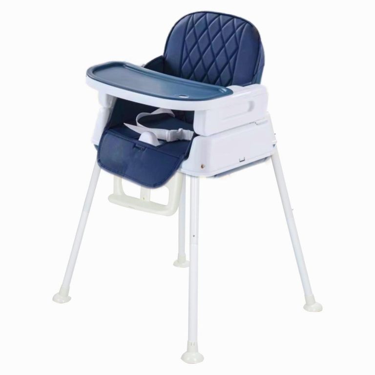 KIDSCOOL Silla De Comer Florencia Azul 4 En 1