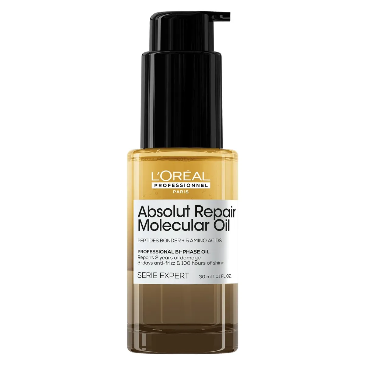 LOREAL PROFESSIONNEL - Aceite Bifásico Reparación Absolut Repair Molecular 30ml